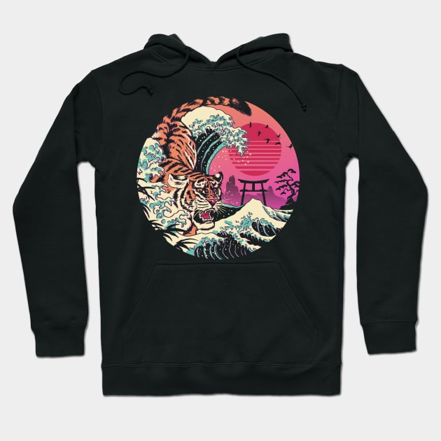Retro wave hoodie discount